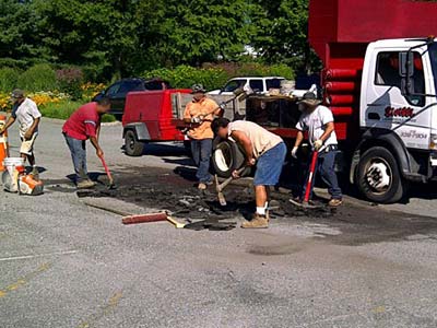 Asphalt Parking Lot Repairs